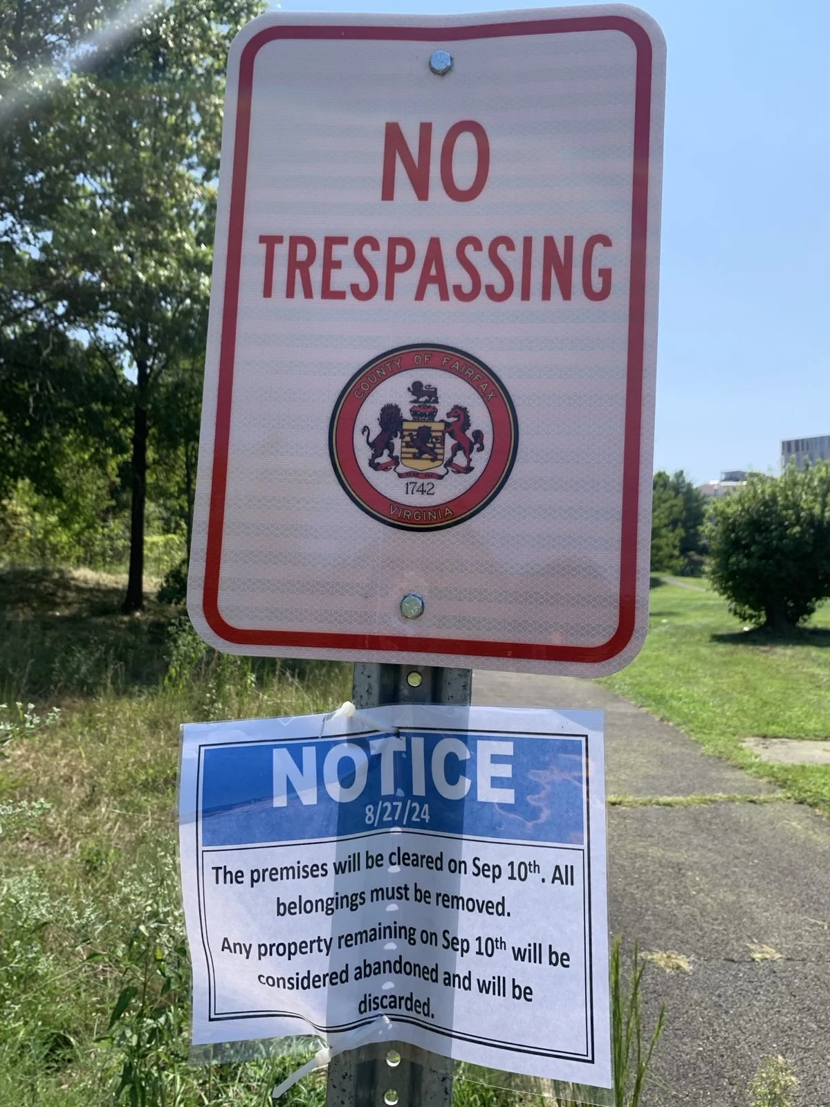 No Trespassing Sign